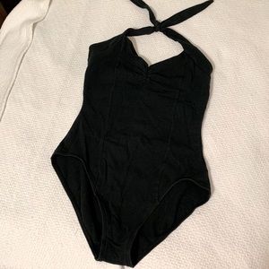 Capezio dance halter tie leotard
